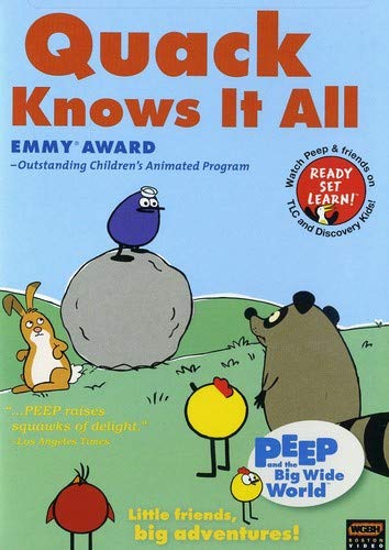 【中古】Peep & Big Wide World: Quack Knows It All [DVD]