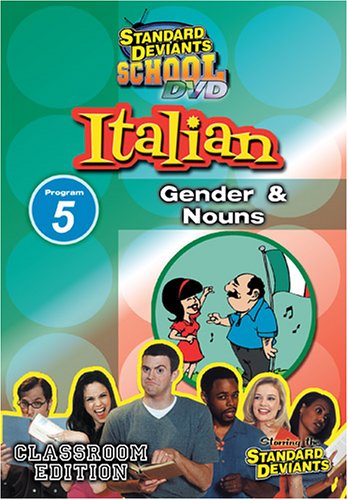 【中古】Sds Italian Module 5: Gender & Nouns [DVD]｜ドリエム店