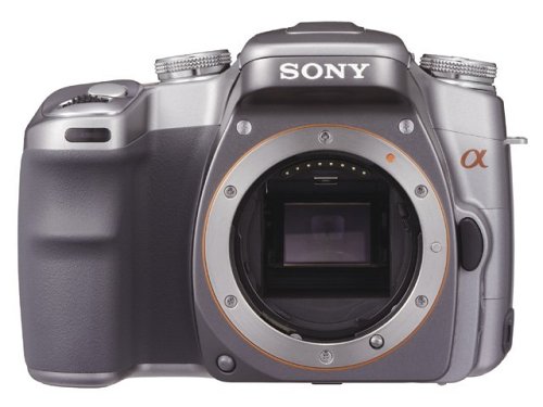【中古】SONY デジタル一眼レフカメラ α100 ボディ単体 シルバー DSLRA100/S
