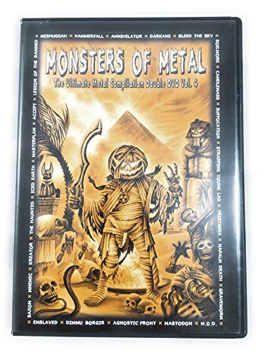 【中古】Monsters of Metal 4 (2pc) [DVD]