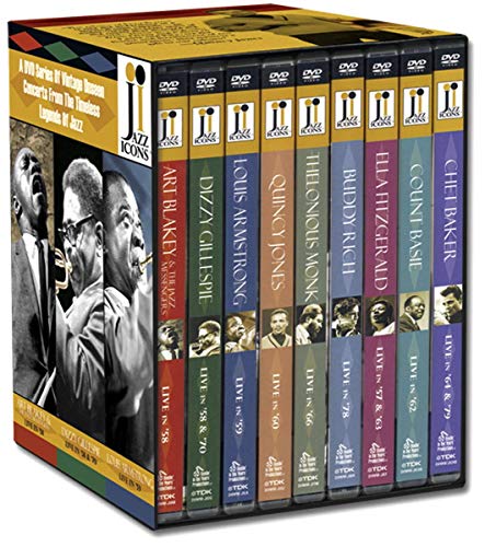 【中古】Jazz Icons (9pc) [DVD]