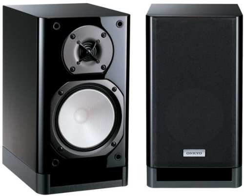 【中古】ONKYO スピーカーシステム (2台1組) D-NX10(B) ブラック|ドリエム店
