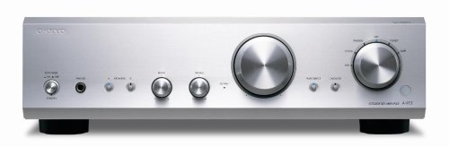 【中古】ONKYO プリメインアンプ 最大出力85W+85W A-973(S) シルバー｜ドリエム店