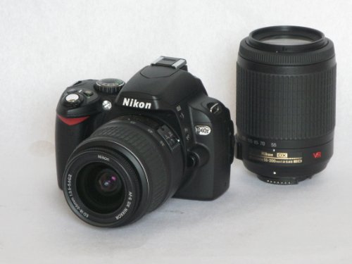 【中古】Nikon デジタル一眼レフカメラ D40X ダブルズームキット D40XWZ