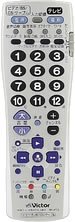 【中古】JVCケンウッド ビクター テレビ・ビデオ・BS/CSデジタル・CATV用簡単リモコン RM-A703|ドリエム店