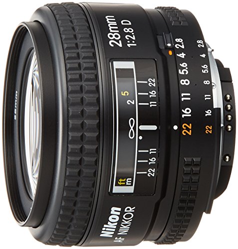 【中古】Nikon 単焦点レンズ Ai AF Nikkor 28mm f/2.8D フルサイズ対応｜ドリエム店
