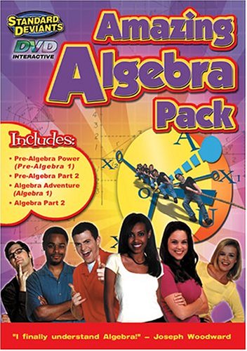 【中古】Standard Deviants: Algebra/Pre-Algebra 1 & 2 [DVD]｜ドリエム店