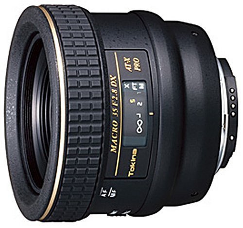 【中古】Tokina マクロレンズ AT-X M35 PRO DX 35mm F2.8 MACRO キヤノン用 APS-C対応