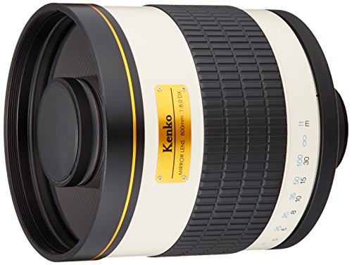 【中古】Kenko 望遠レンズ ミラーレンズ 800mm F8 DX マニュアルフォーカス フィルム/デジタル一眼対応