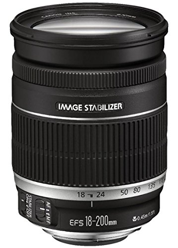 【中古】Canon 望遠ズームレンズ EF-S18-200mm F3.5-5.6 IS APS-C対応|ドリエム店