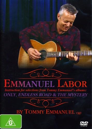【中古】Tommy Emmanuel-Emmanuel Labor (Pal/Region 0) [DVD]｜ドリエム店