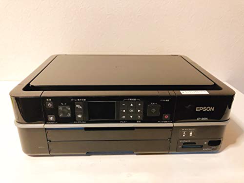 【中古】旧モデル エプソン MultiPhoto Colorio 自動ノズルチェック機構搭載 フォト複合機 6色染料インク EP-801A