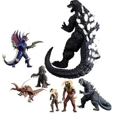 【中古】究極大怪獣 アルティメットモンスターズ GODZILLA ゴジラ 全6種セット｜ドリエム店