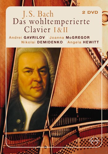 【中古】J.S.バッハ:平均律クラヴィーア曲集 1巻&2巻 [DVD]｜ドリエム店