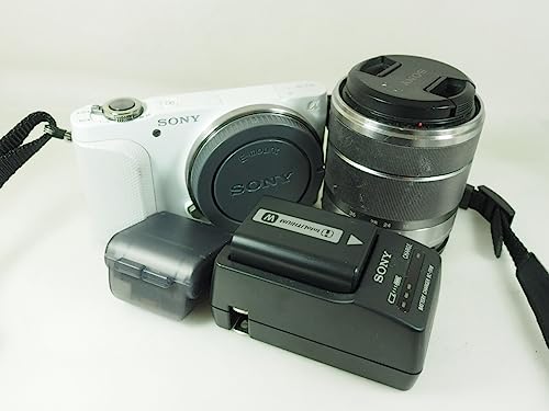 【中古】SONY デジタル一眼カメラ α NEX-5N ズームレンズキット ホワイト NEX-5NK/W