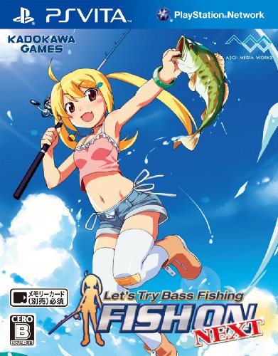 【中古】Lets Try Bass Fishing FISH ON NEXT - PSVita|ドリエム店