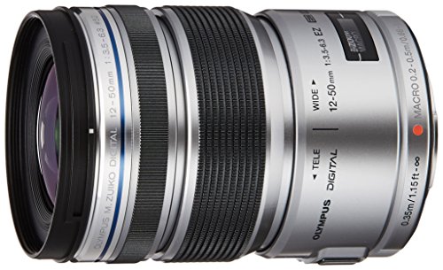 【中古】OLYMPUS ミラーレス一眼 レンズ 防塵 防滴 電動ズーム ED 12-50mm シルバー M.ZUIKO DIGITAL ED12-50mmF3.5-6.3 EZ SLV