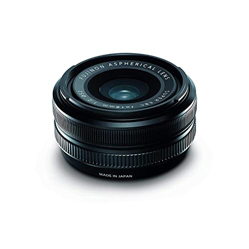 【中古】富士フイルム(FUJIFILM) X 交換レンズ フジノン 単焦点 広角 コンパクト 18mm F2 絞りリング F XF18MMF2 R｜ドリエム店 58,988円