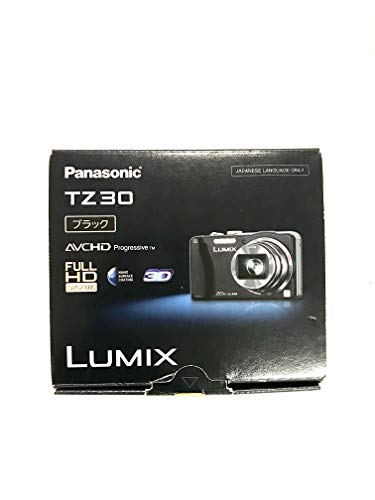 【中古】パナソニック デジタルカメラ ルミックス TZ30 光学20倍 ブラック DMC-TZ30-K