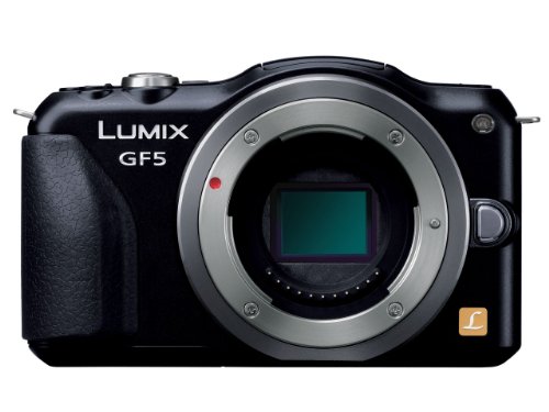 【中古】パナソニック(Panasonic) ミラーレス一眼カメラ ルミックス GF5 ボディ 1210万画素 エスプリブラック DMC-GF5-K