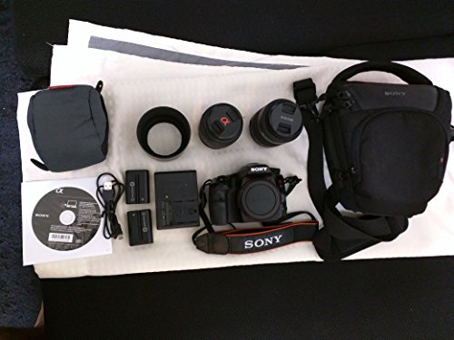 【中古】SONY ミラーレス一眼 α57 ダブルズームレンズキット DT 18-55mm F3.5-5.6 SAM＋DT 55-200mm F4-5.6 SAM付属 SLT-A57Y 41,574円