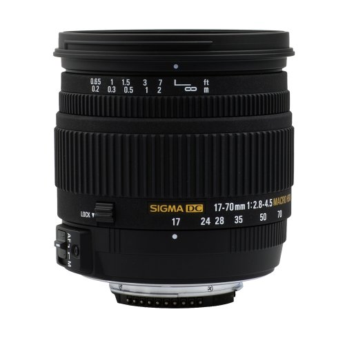 【中古】シグマ 17-70mm F2.8-4.5 DC MACRO HSM ニコン用