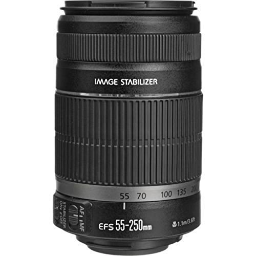 【中古】Canon 望遠レンズ EF-S55-250mm F4-5.6 IS APS-C対応|ドリエム店