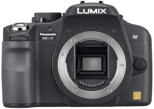 【中古】パナソニック デジタル一眼レフカメラ DMC-L10 ボディ ブラック DMC-L10-K｜ドリエム店