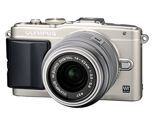 【中古】OLYMPUS ミラーレス一眼 PEN Lite E-PL6 レンズキット シルバー E-PL6 LKIT SLV｜ドリエム店