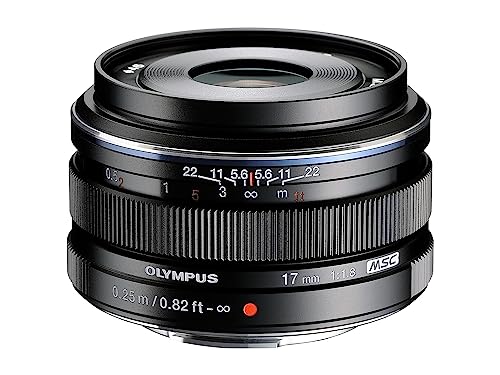【中古】OM SYSTEM/オリンパス OLYMPUS 単焦点レンズ M.ZUIKO DIGITAL 17mm F1.8 ブラック｜ドリエム店