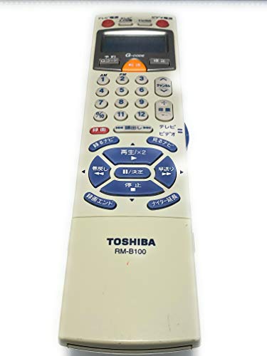 【中古】東芝 ビデオリモコン RM-B100 11,152円