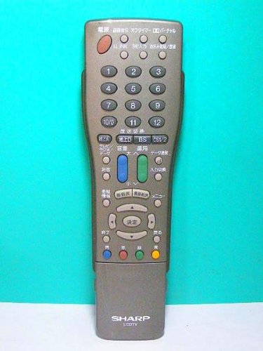 【中古】シャープ テレビリモコン GA337WJSA|ドリエム店