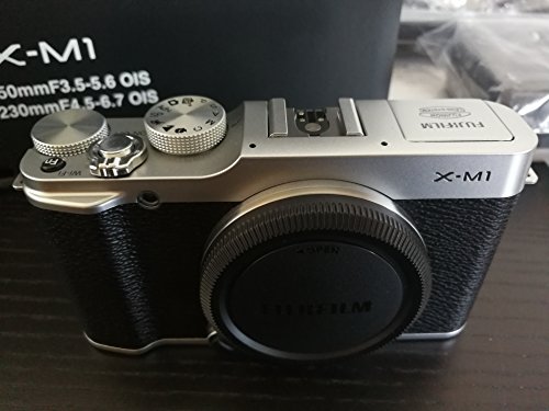 【中古】FUJIFILM ミラーレス一眼カメラ X-M1 ボディ 1630万画素APS-C シルバー F FX-X-M1S｜ドリエム店