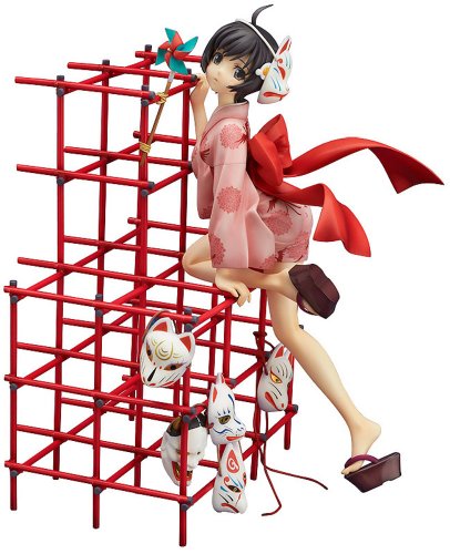 【中古】偽物語 阿良々木月火 1/8スケール PVC製 塗装済み完成品フィギュア