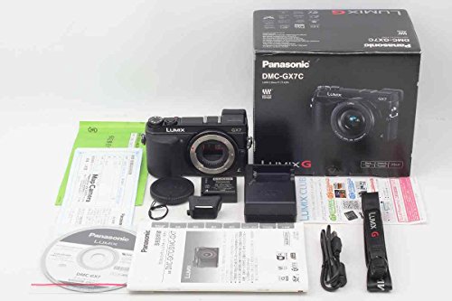 【中古】パナソニック ミラーレス一眼カメラ ルミックス GX7 ボディ ブラック DMC-GX7-K