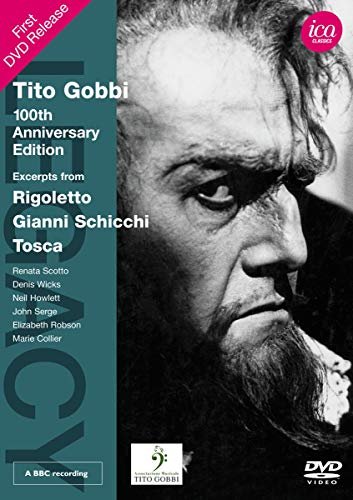 【中古】Tito Gobbi: 100th Anniversary Edition [DVD]