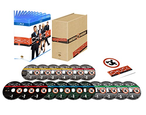 【中古】CHUCK/チャック ブルーレイコンプリート・シリーズ (17枚組) [Blu-ray]