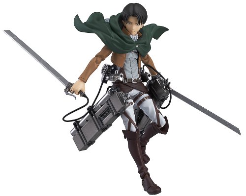 【中古】figma 進撃の巨人 リヴァイ (ノンスケール ABS&PVC 塗装済み可動フィギュア)｜ドリエム店