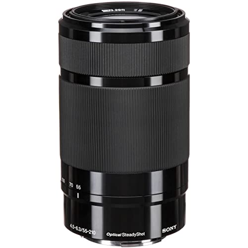 【中古】ソニー(SONY) 標準ズームレンズ APS-C E 55-210mm F4.5-6.3 OSS デジタル一眼カメラα[Eマウント]用 純正レンズ SEL55210 BQ