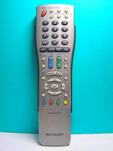 【中古】シャープ テレビリモコン GA464WJSA