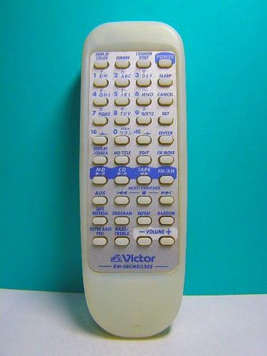 【中古】ビクター オーディオリモコン RM-SRCMD330S 蓋無|ドリエム店