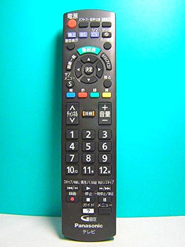 【中古】パナソニック テレビリモコン N2QAYB000814