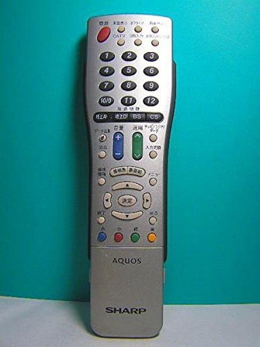 【中古】シャープ テレビリモコン GA550WJSA｜ドリエム店