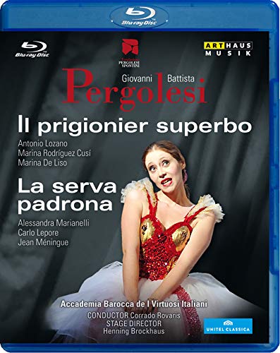 【中古】Pergolesi: Il Prigionier Superbo & La Serva Padrona [Blu-ray] [Import]