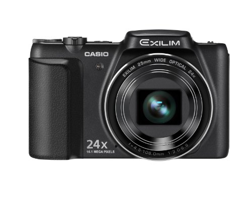 【中古】CASIO デジタルカメラ EXILIM 1610万画素 24倍 ホワイト EX-H50WE|ドリエム店