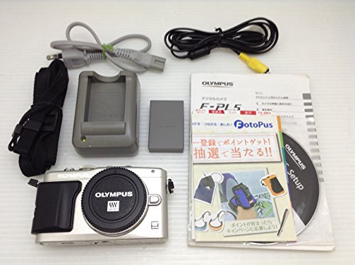 【中古】OLYMPUS ミラーレス一眼 PEN Lite E-PL5 ボディ シルバー E-PL5 BODY SLV