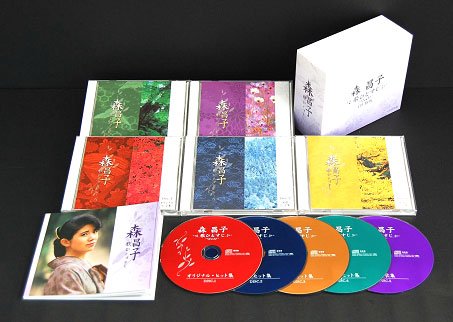 【中古】森昌子～歌ひとすじ～　CD-BOX(5枚組)