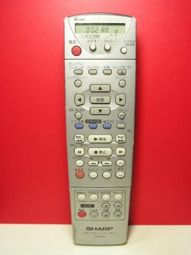 【中古】シャープ ビデオ・DVDリモコン GA061SA