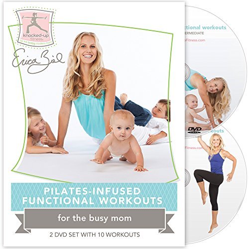 【中古】Pilates-Infused Functional Workouts After Baby 2 DVD Set By Erica Ziel｜ドリエム店