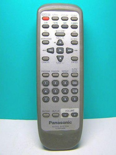 【中古】パナソニック オーディオリモコン EUR646468
